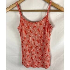 Banana Republic Leaf Print Cami Tank size small